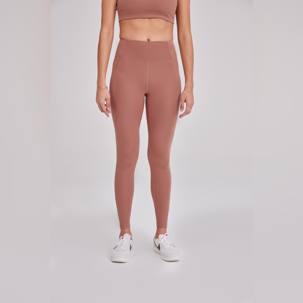 Girlfriend Collective Rosebud Compressive High Rise Leggings
